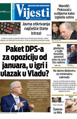 Vijesti - broj 7649, 25. jul 2019.