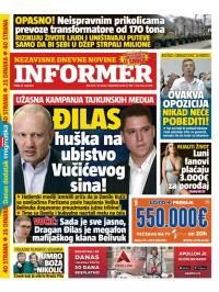 Informer - broj 2755, 14. maj 2021.