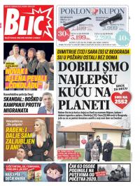 Blic - broj 8261, 19. feb 2020.