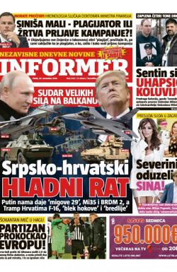 Informer - broj 2316, 29. nov 2019.