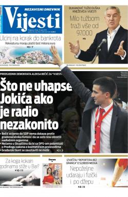 Vijesti - broj 7555, 19. apr 2019.