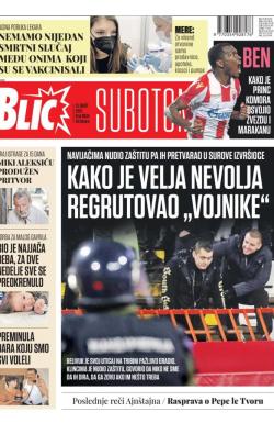 Blic - broj 8634, 13. mar 2021.