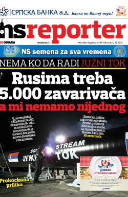 Novosadski reporter - broj 113, 12. dec 2013.