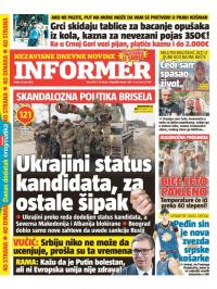 Informer - broj 3096, 24. jun 2022.