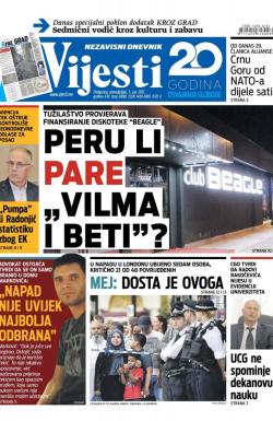 Vijesti - broj 6898, 5. jun 2017.