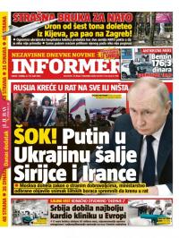 Informer - broj 3009, 12. mar 2022.