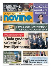 Dnevne novine - broj 2905, 5. feb 2021.