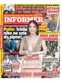 Informer - broj 2134, 27. apr 2019.