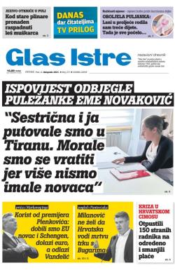 Glas Istre - broj 271, 1. okt 2021.