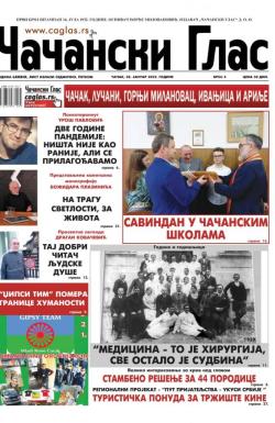 Čačanski glas - broj 04, 28. jan 2022.