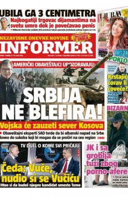 Informer - broj 2092, 9. mar 2019.