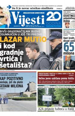 Vijesti - broj 6833, 31. mar 2017.