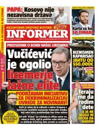 Informer - broj 3339, 8. apr 2023.