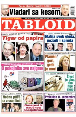 Tabloid - broj 261, 21. jun 2012.