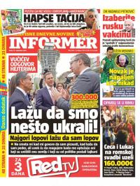 Informer - broj 2567, 30. sep 2020.