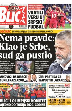 Blic - broj 7420, 10. okt 2017.