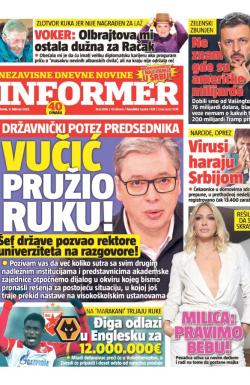 Informer - broj 3896, 4. feb 2025.