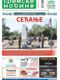 Sremske Novine - broj 3158, 8. sep 2021.