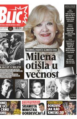 Blic - broj 7783, 15. okt 2018.