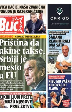 Blic - broj 7906, 20. feb 2019.