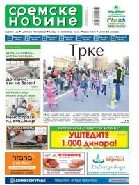 Sremske Novine - broj 2906, 9. nov 2016.