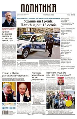 Politika - broj 39943, 13. feb 2025.