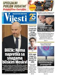 Vijesti - broj 8865, 15. dec 2022.