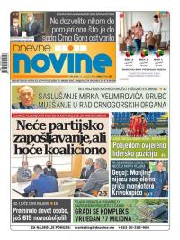 Dnevne novine - broj 2840, 18. nov 2020.