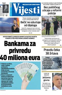 Vijesti - broj 8344, 3. jul 2021.