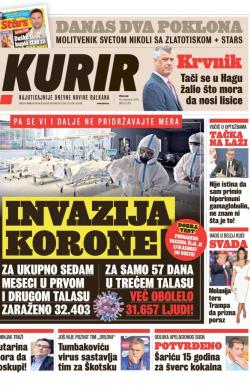 Kurir - broj 2421, 10. nov 2020.