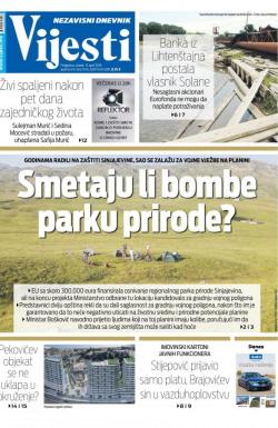 Vijesti - broj 7545, 9. apr 2019.