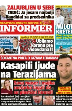 Informer - broj 2747, 5. maj 2021.