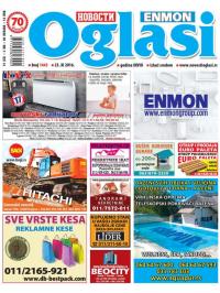 Novosti oglasi - broj 1443, 23. nov 2016.