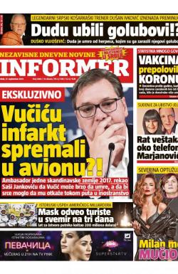 Informer - broj 2863, 17. sep 2021.