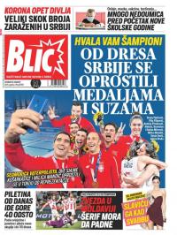 Blic - broj 8782, 10. avg 2021.