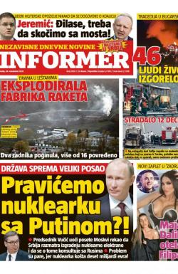 Informer - broj 2920, 24. nov 2021.