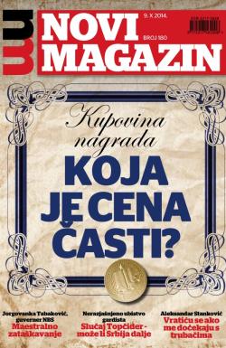 Novi magazin - broj 180, 9. okt 2014.