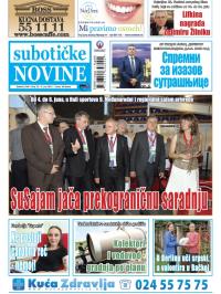 Nove Subotičke novine - broj 23, 5. jun 2015.