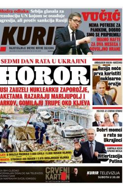 Kurir - broj 2888, 3. mar 2022.