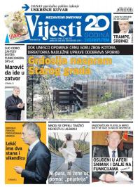 Vijesti - broj 6845, 12. apr 2017.