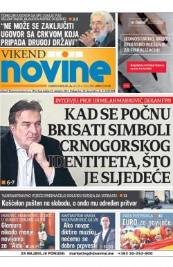 Dnevne novine - broj 2972, 24. apr 2021.