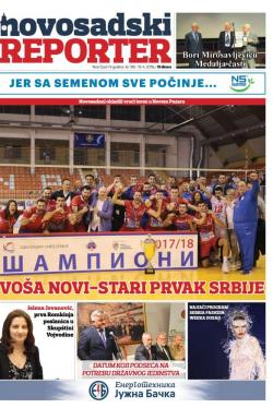 Novosadski reporter - broj 166, 19. apr 2018.