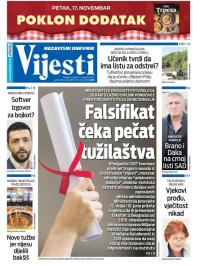 Vijesti - broj 9187, 17. nov 2023.