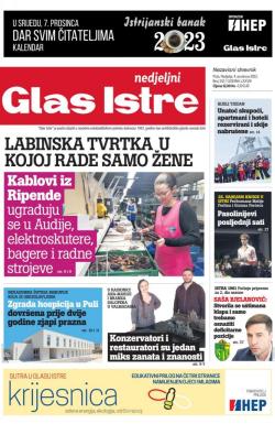 Glas Istre - broj 332, 4. dec 2022.