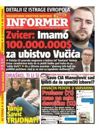 Informer - broj 2974, 29. jan 2022.