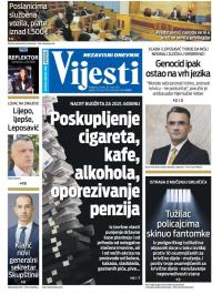 Vijesti - broj 8253, 30. mar 2021.