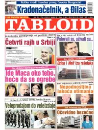 Tabloid - broj 254, 15. mar 2012.