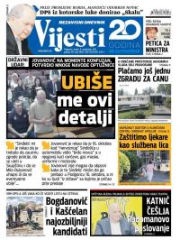 Vijesti - broj 6992, 8. sep 2017.