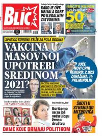 Blic - broj 8517, 11. nov 2020.