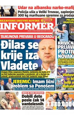 Informer - broj 2973, 28. jan 2022.